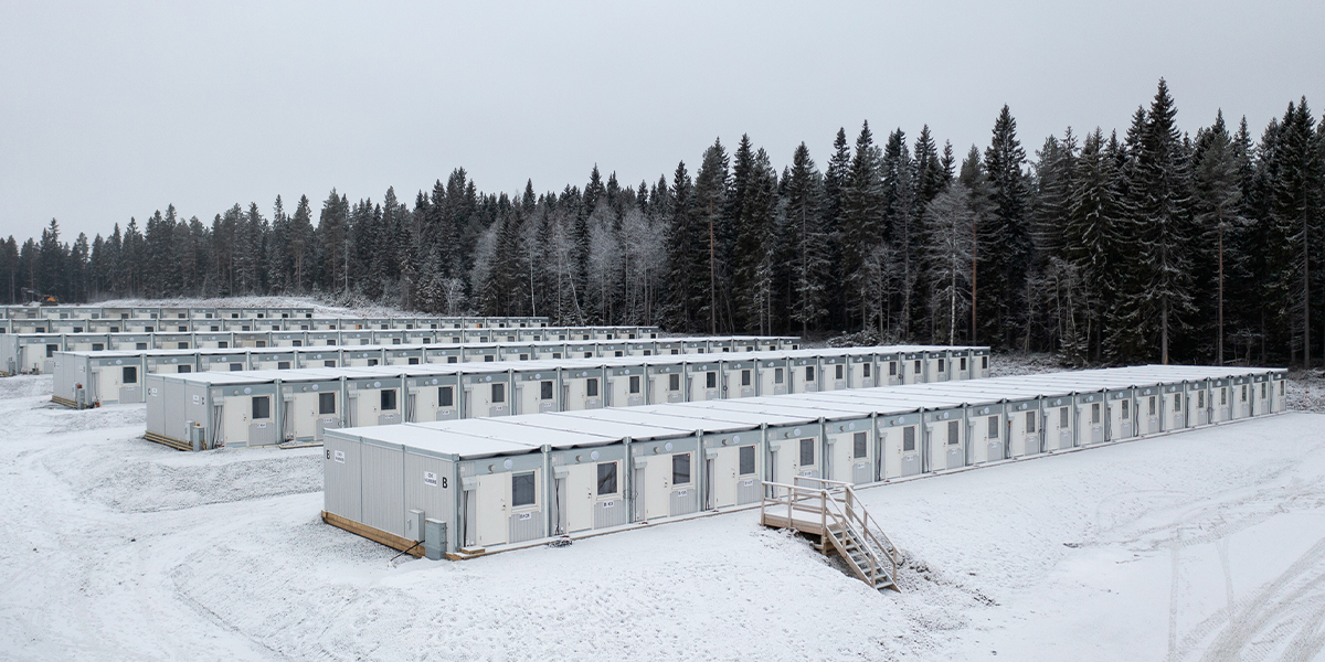 1200 tillfälliga bostäder i Skellefteå